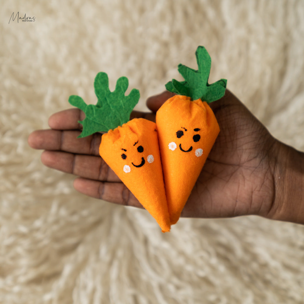 Carrot set of Two - Baby Props