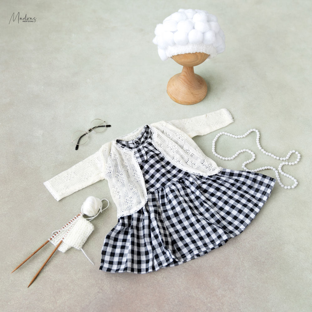 Grandma Outfit 5 pc set- Baby props