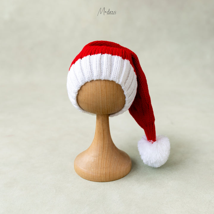 Crochet Santa Cap : Baby Props