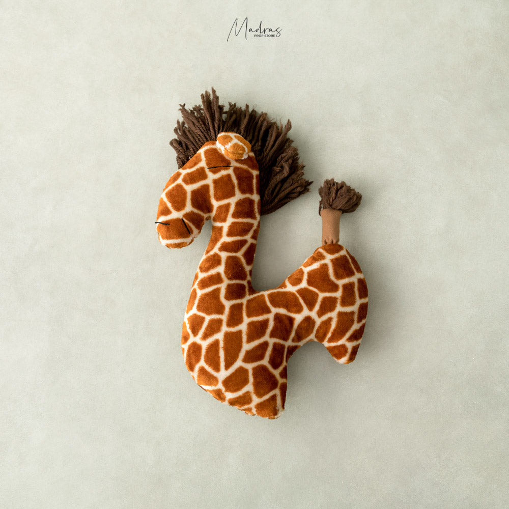 Giraffe Posing Pillow- Baby Props