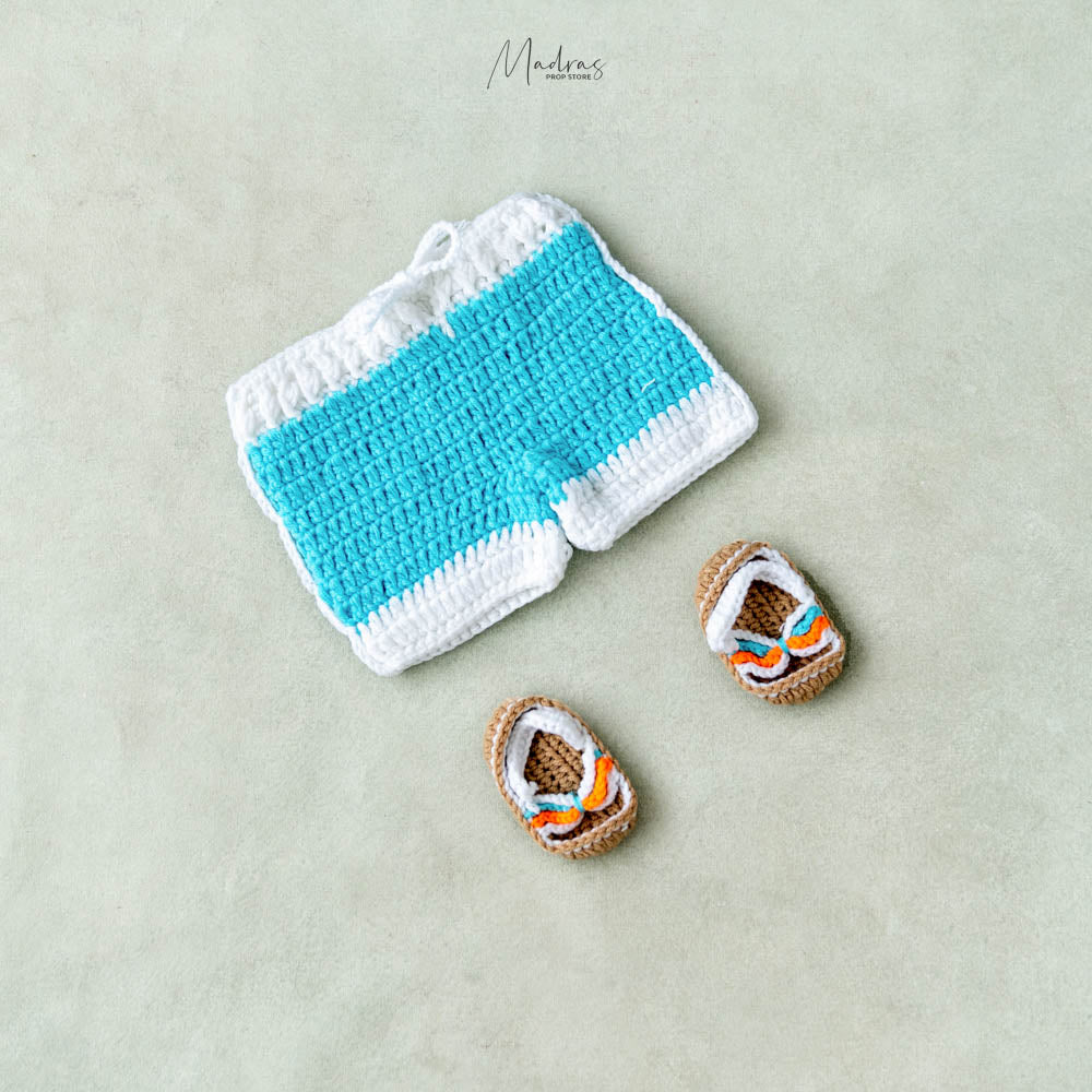 Newborn Beach Outfit | 0 to 1 Month - Baby Props