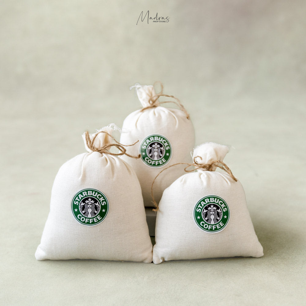 Starbuck Bags Set Of 3- Baby Props