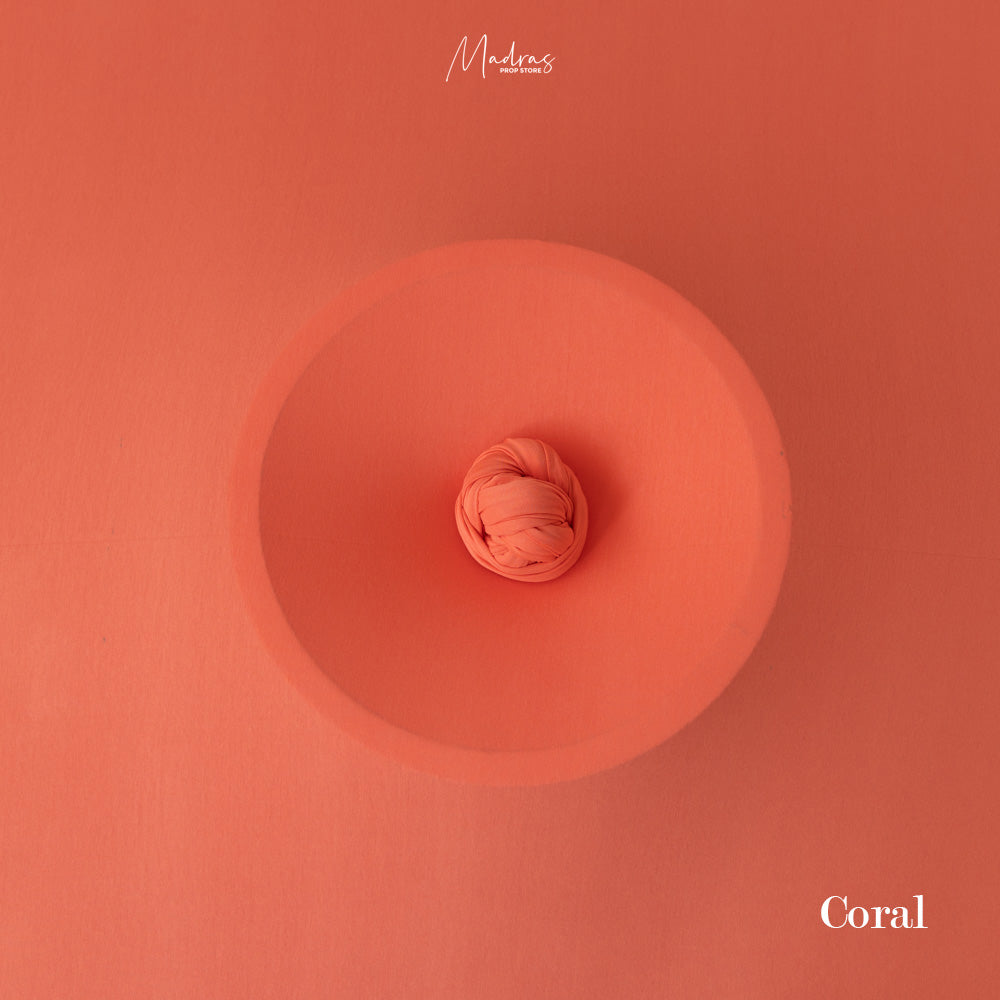 Bean Bag Set (Coral) : Baby Props