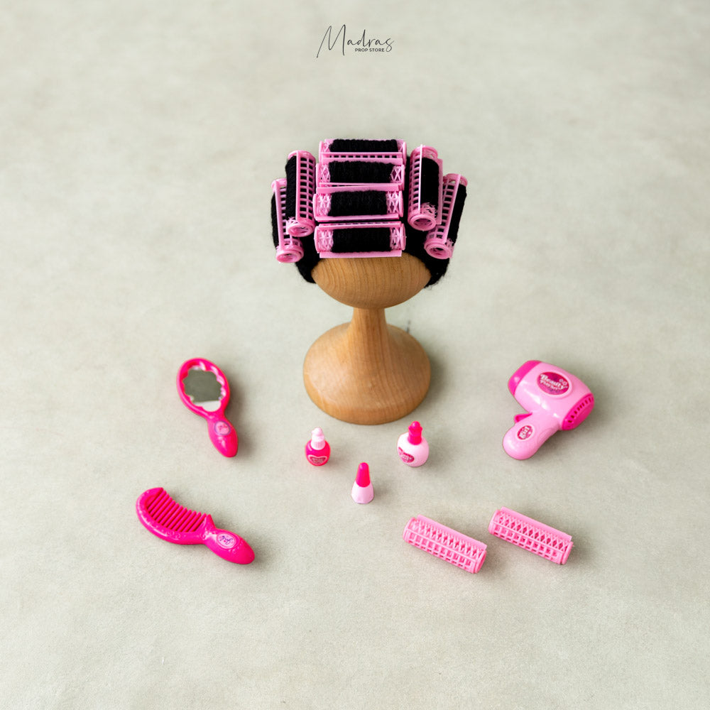 8 pc Hair Styling Kit : Baby Props