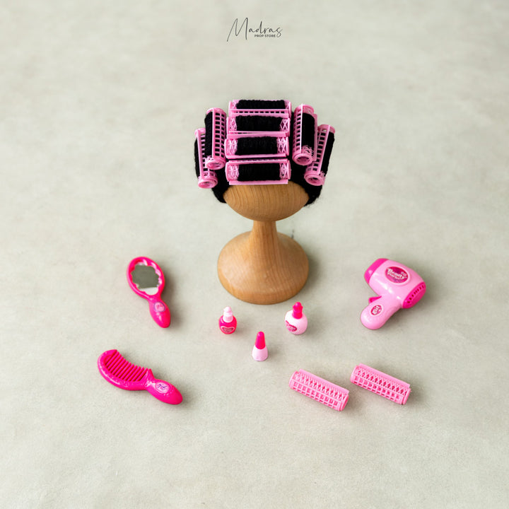 8 pc Hair Styling Kit : Baby Props