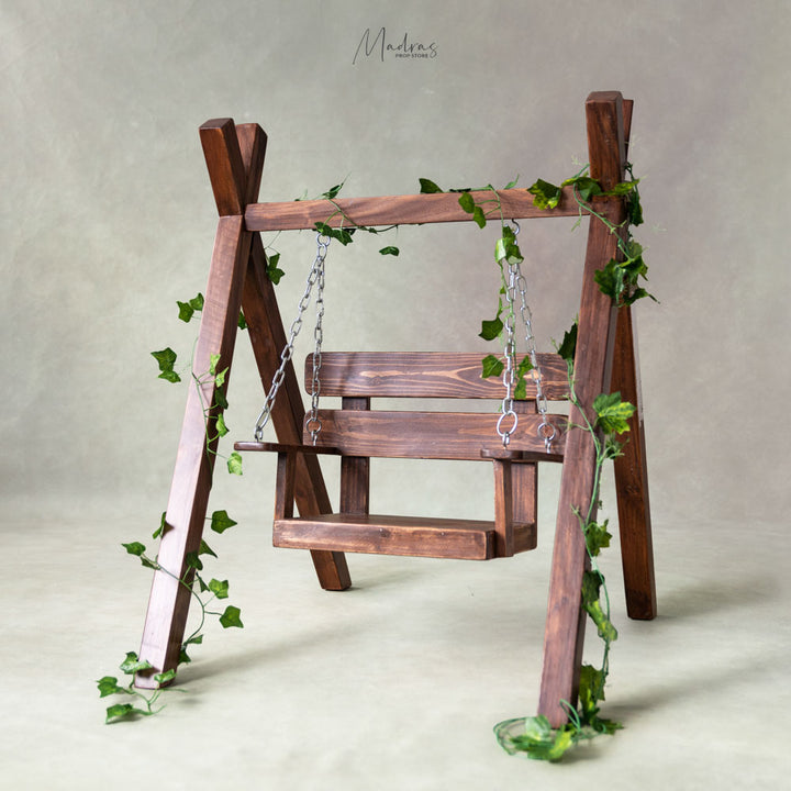 Wooden Swing : Baby Props