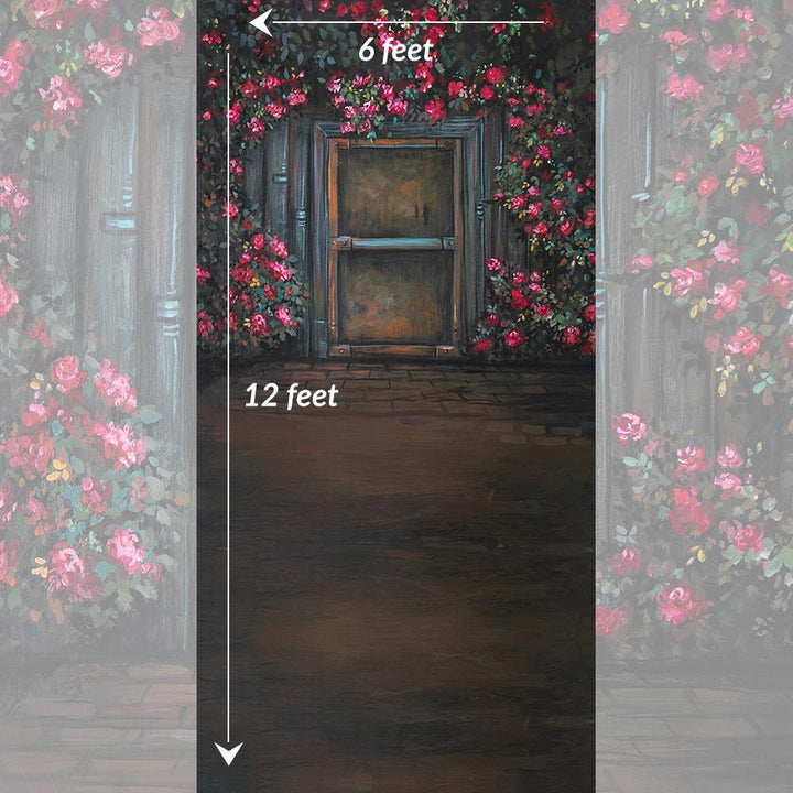 Bougainvillea Doorway : Maternity Backdrops