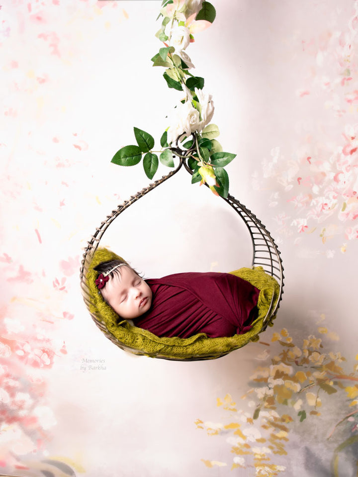 Newborn Brass Swing : Baby Props