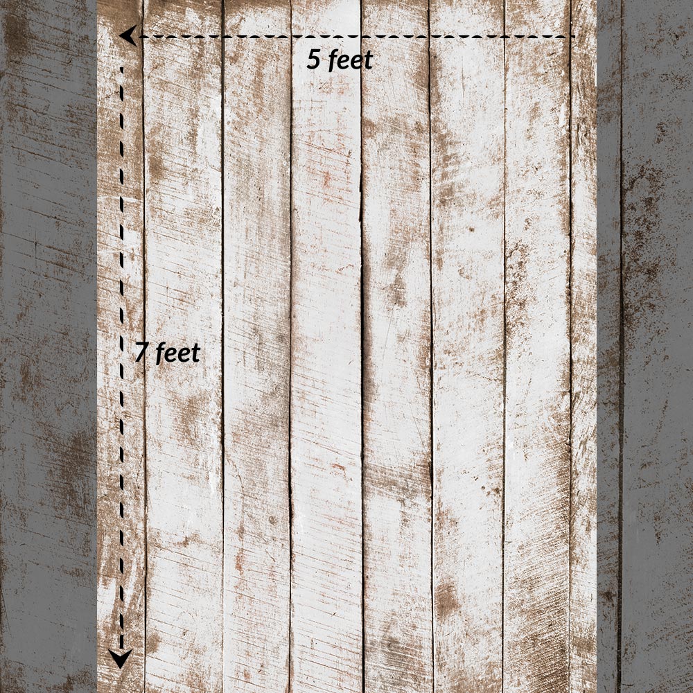 Sanded Whitewood - Style#2 : Baby Backkdrops