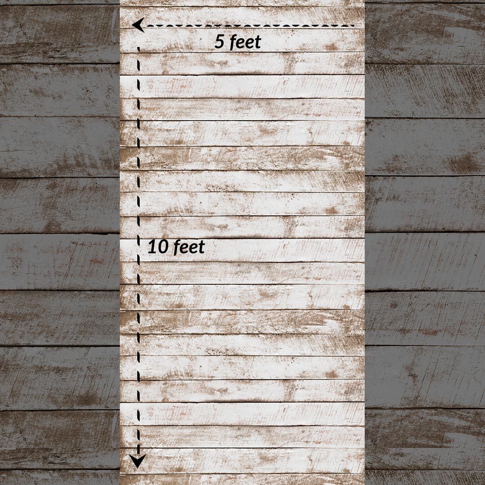 Sanded Whitewood - Style#1 : Maternity Backdrops