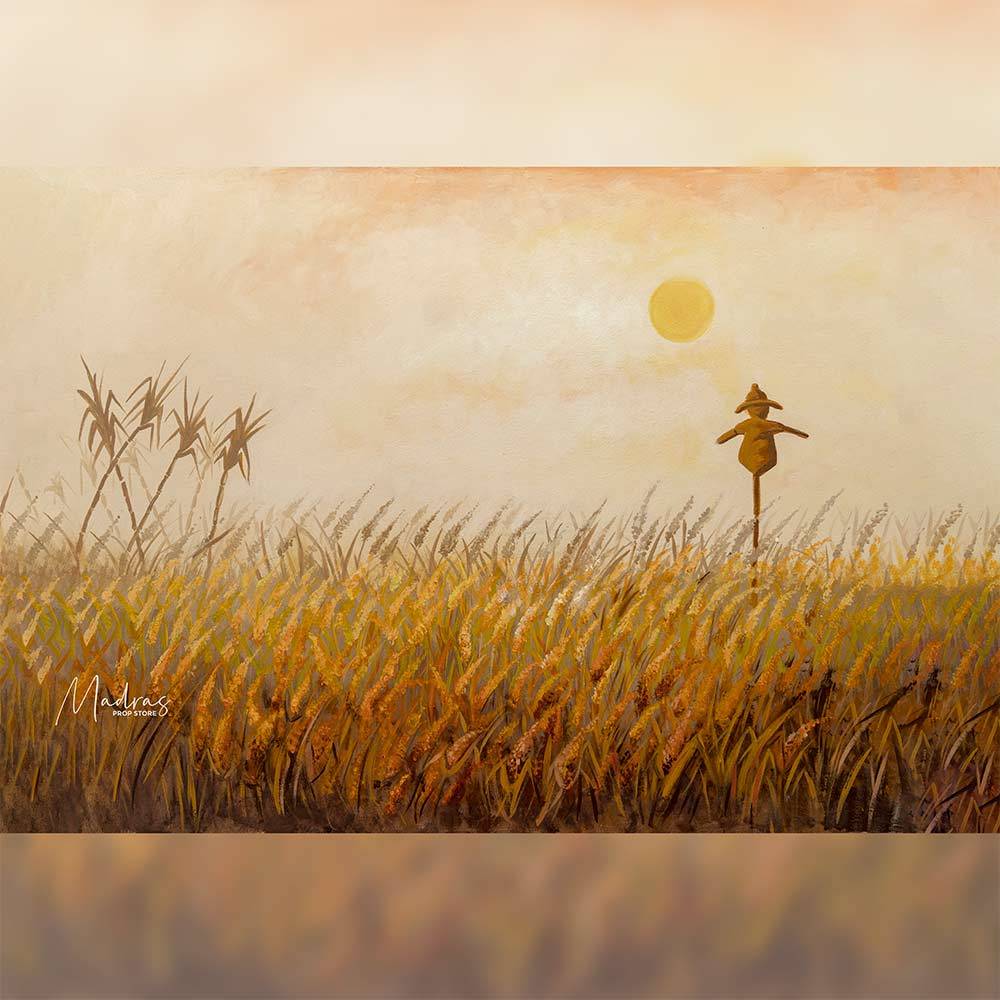 Wheat field : Printed Backdrop