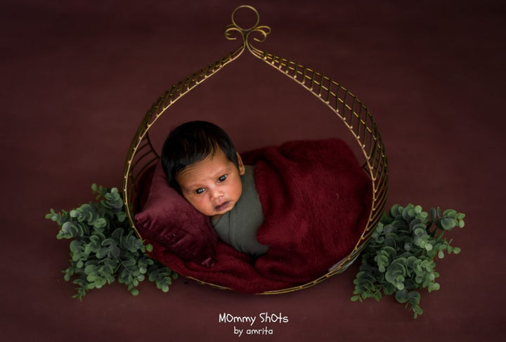 Newborn Brass Swing : Baby Props