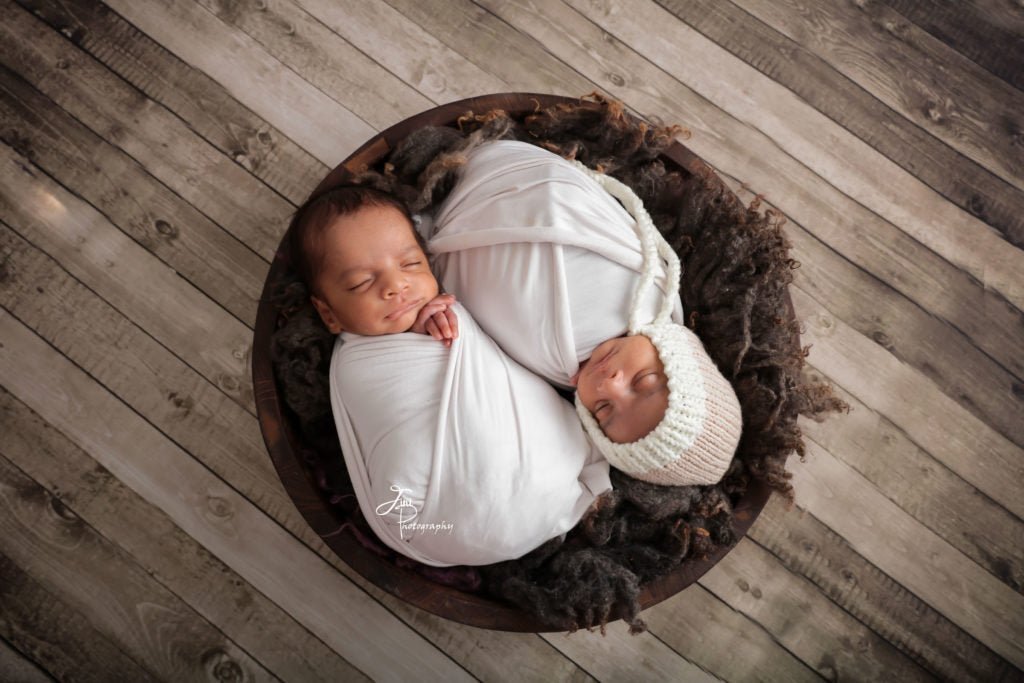 Newborn Twin Plus Sitter Bowl- Baby Props