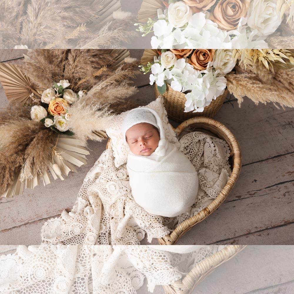 Boho Heart Bowl : Baby Props