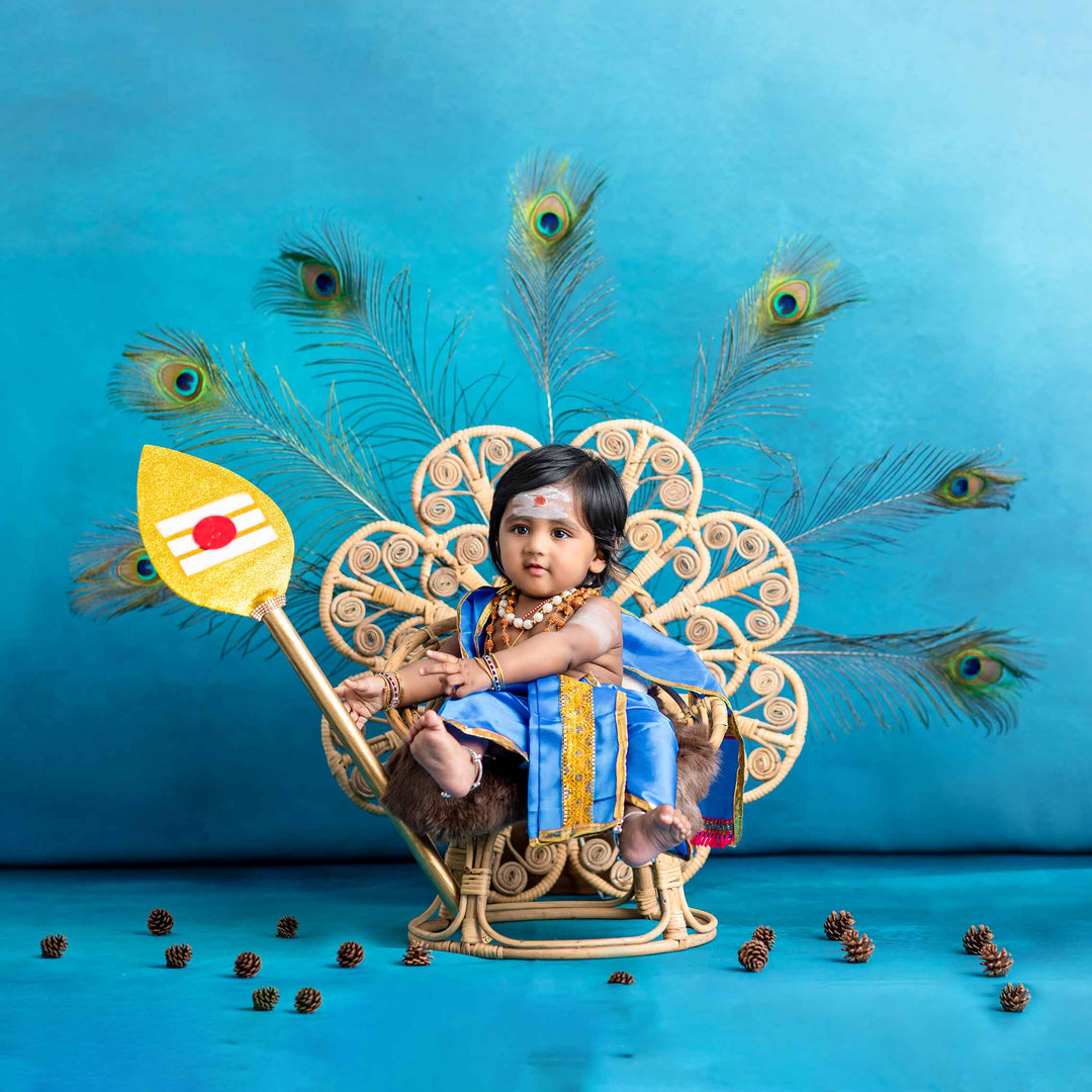 Janmashtami Peacock Poser : Baby Props