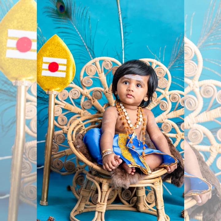 Janmashtami Peacock Poser : Baby Props