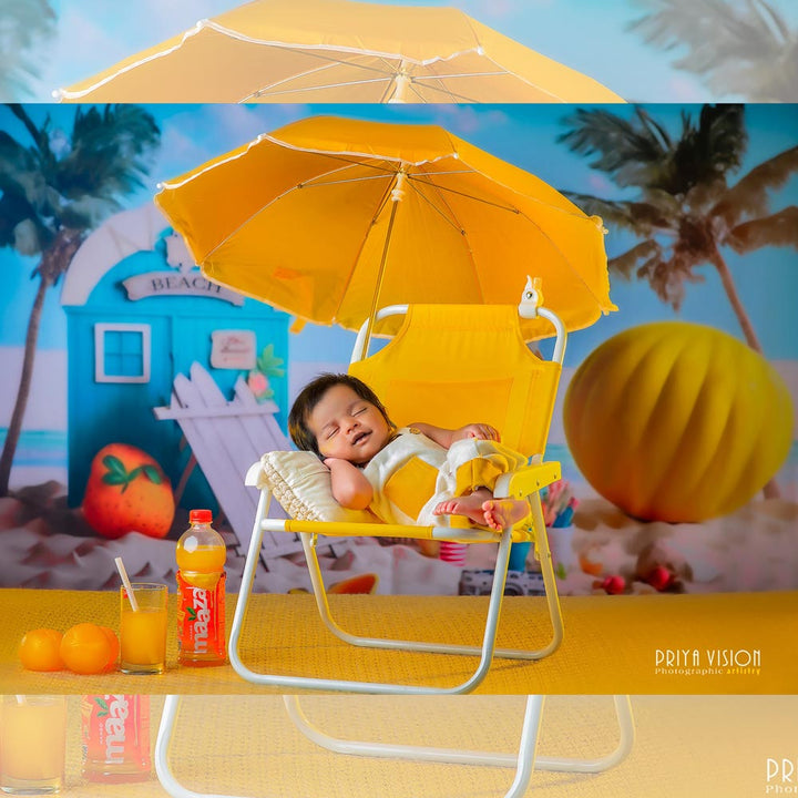 Beach Lounge Chair : Baby Props