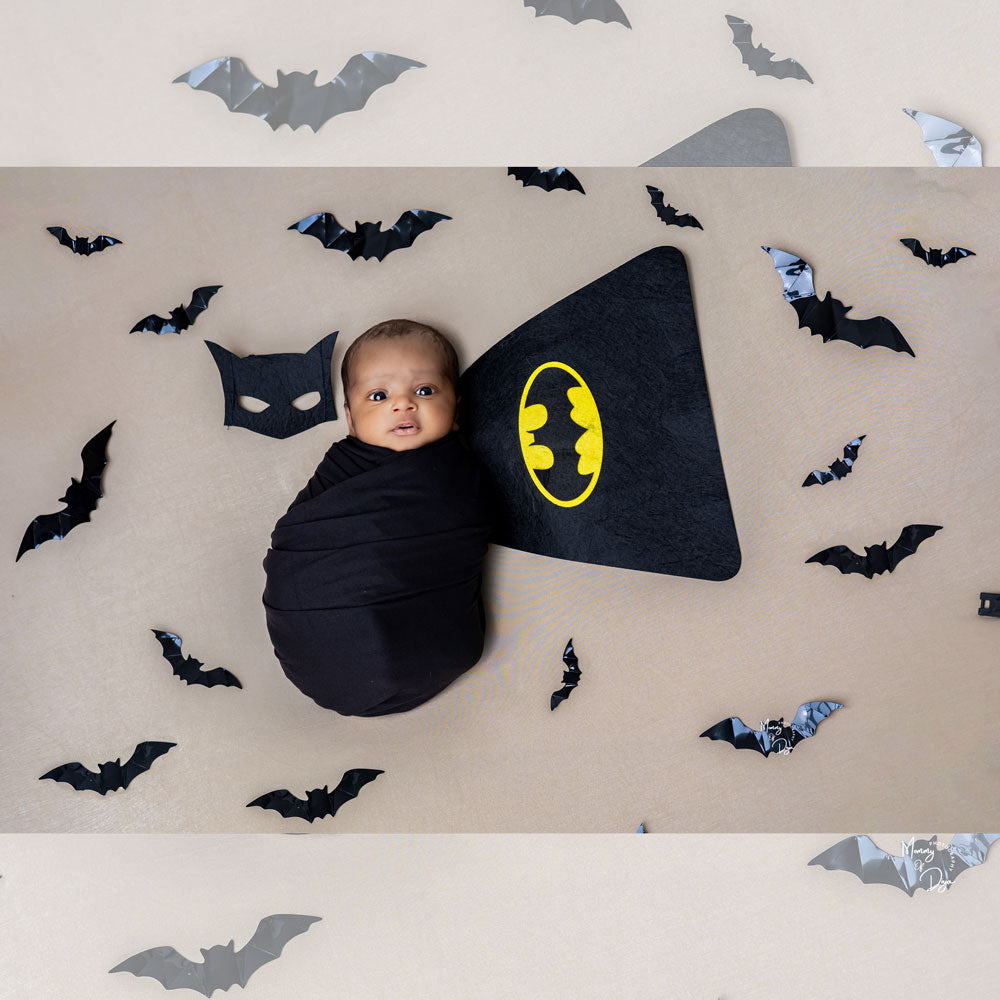 3pc Batman Set ( Mask, Wrap, Cape) : Baby Props