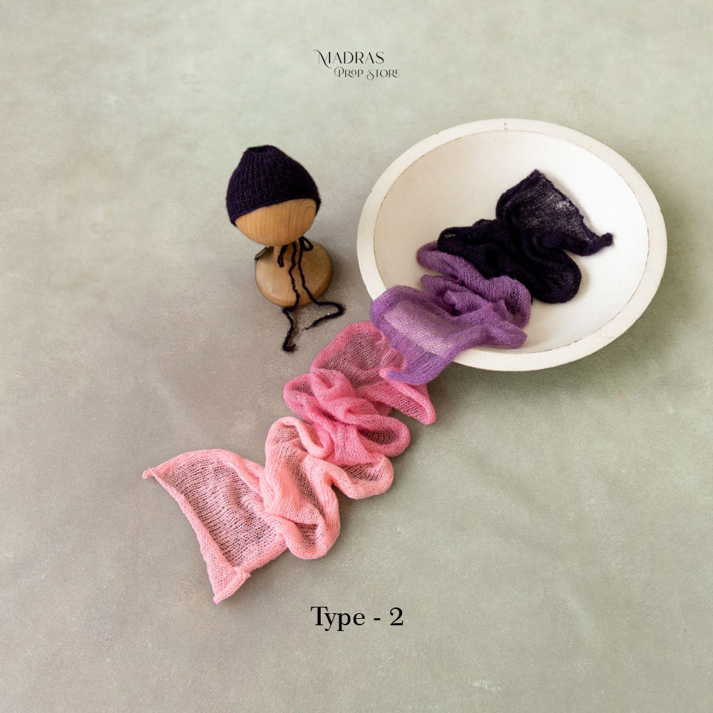 Mohair Ombre Wrap Premium Quality 240 cm Long