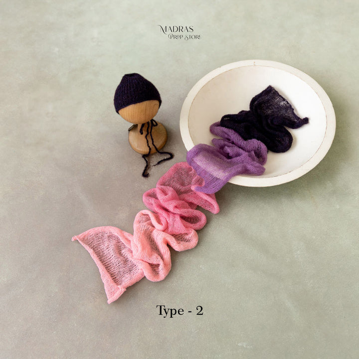 Mohair Ombre Wrap Premium Quality 240 cm Long