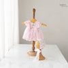 2pc Kumoto Pink Gown With Cap | Newborn | KM127