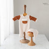 2pc Kumoto Romper With Cap | Newborn | KM139