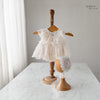 2pc Kumoto White Gown With Cap | Newborn | KM079