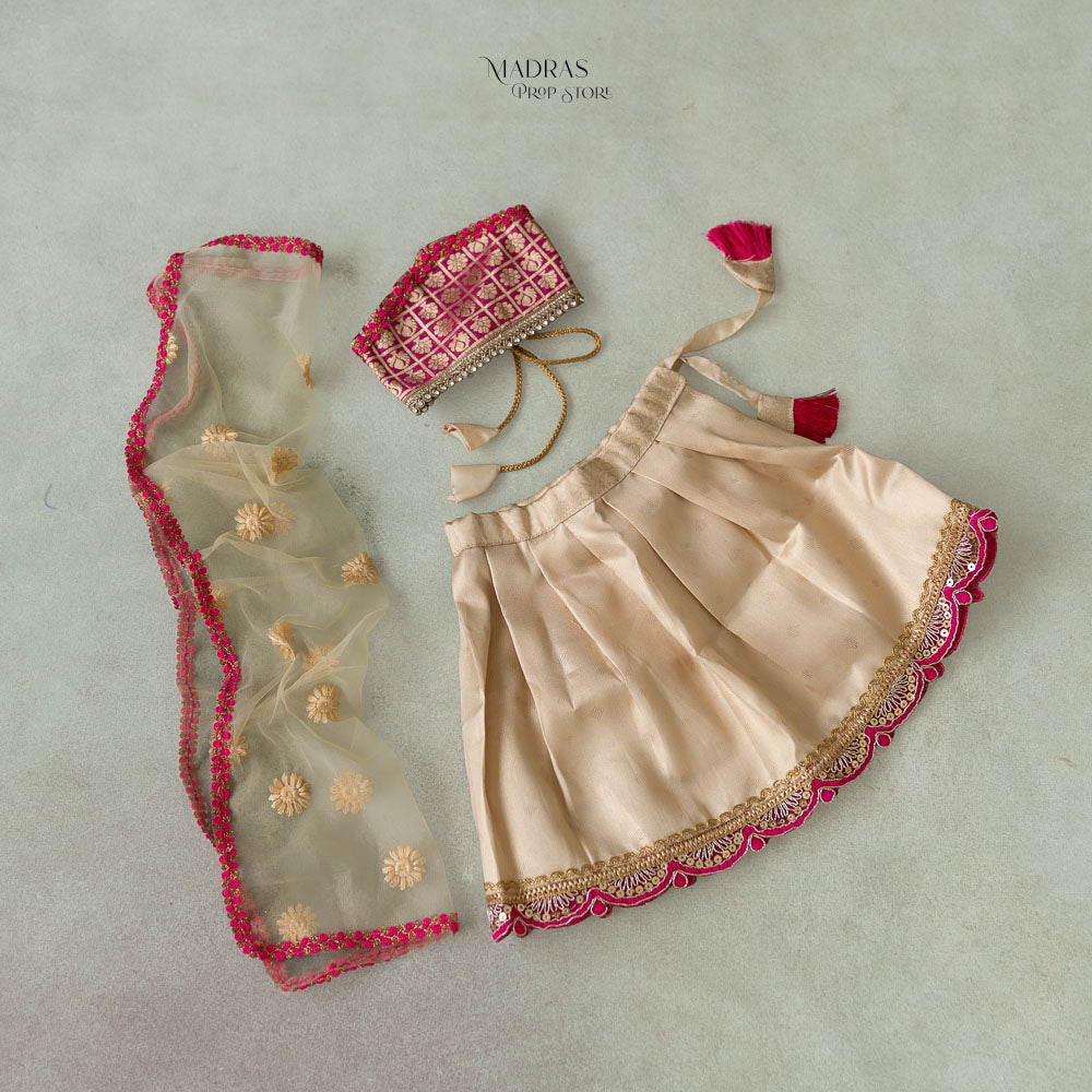 3pc Traditional Girl Outfit : Baby Outfits