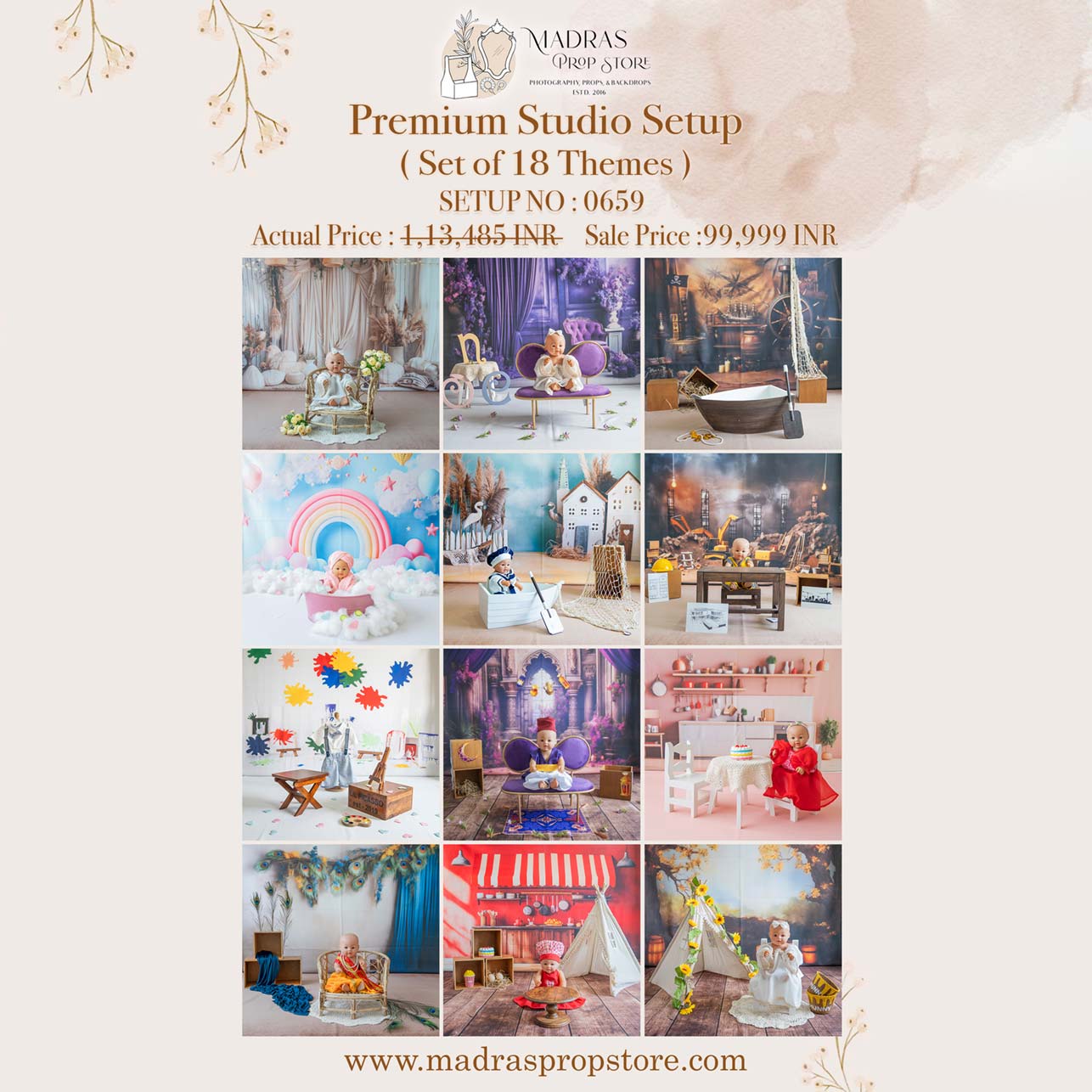 Setup - 0659 ( 18 Setups ) – Madras Prop Store