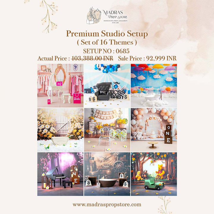Setup - 0685 ( 16 sets ) : Baby Props