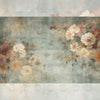 90s Floral - Printed Backdrop - Fabric - 5 by 6 feet