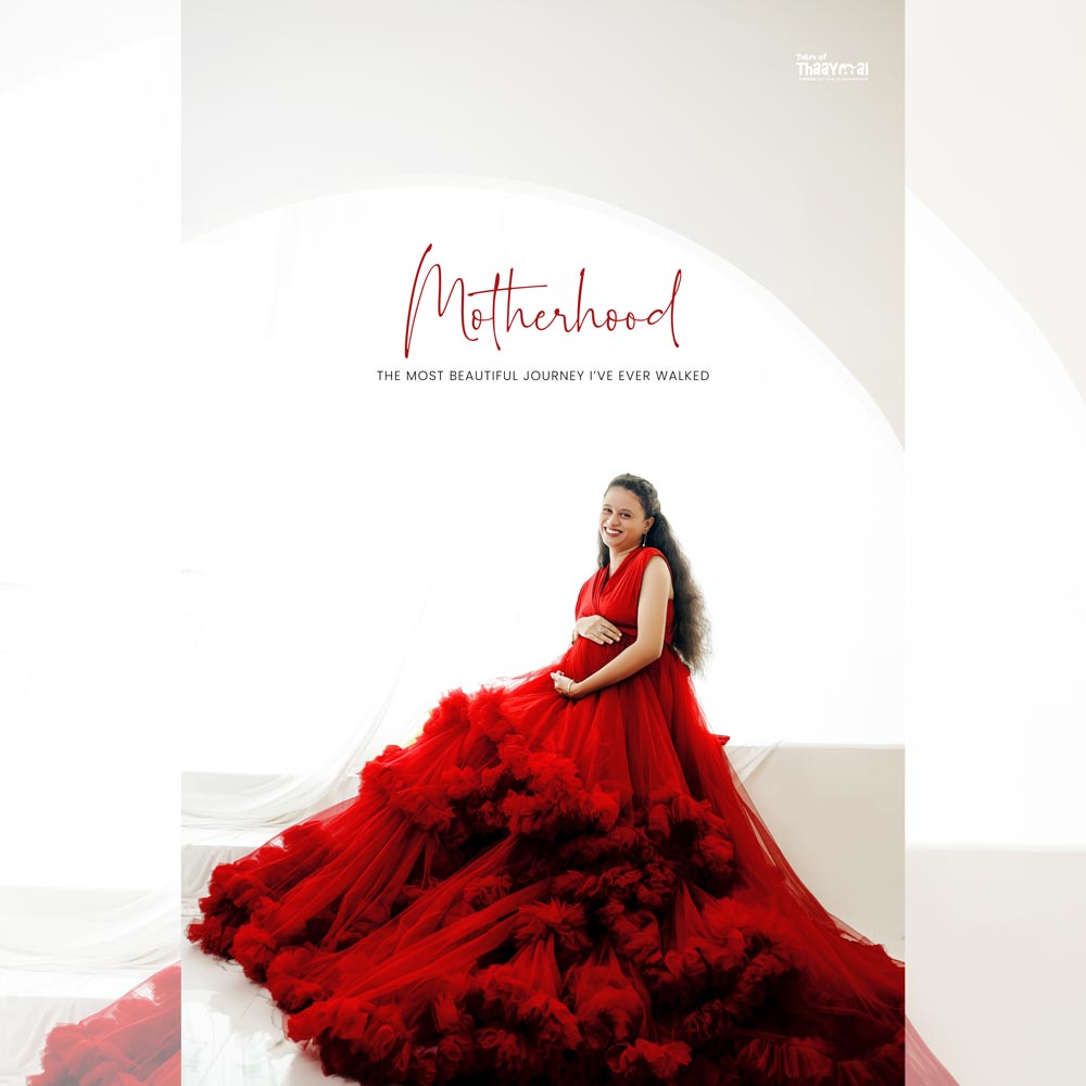 Adah Gown | Red : Maternity Outfits