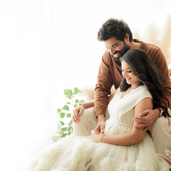 Adah Gown | Cream : Maternity Props