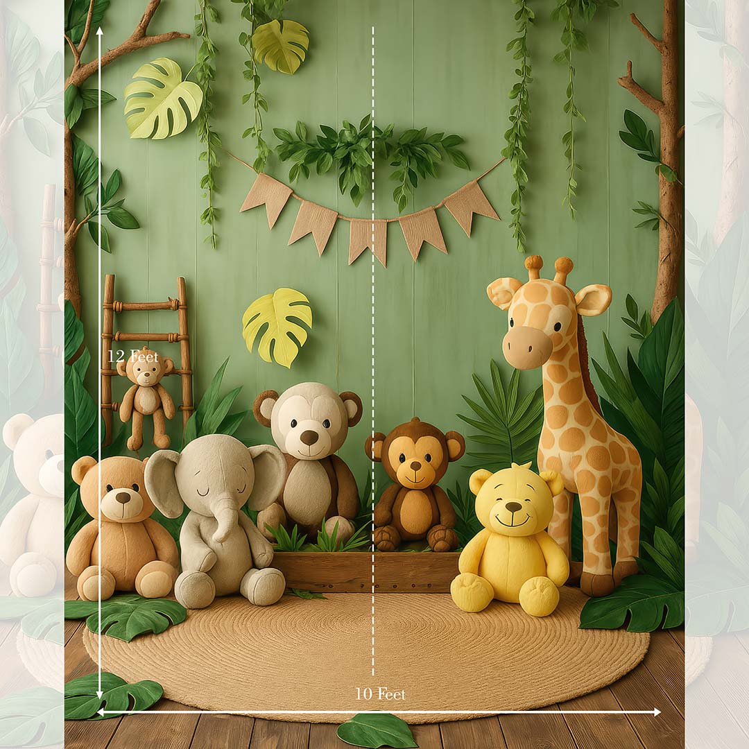 Amazon Forest : Baby Printed Backdrops
