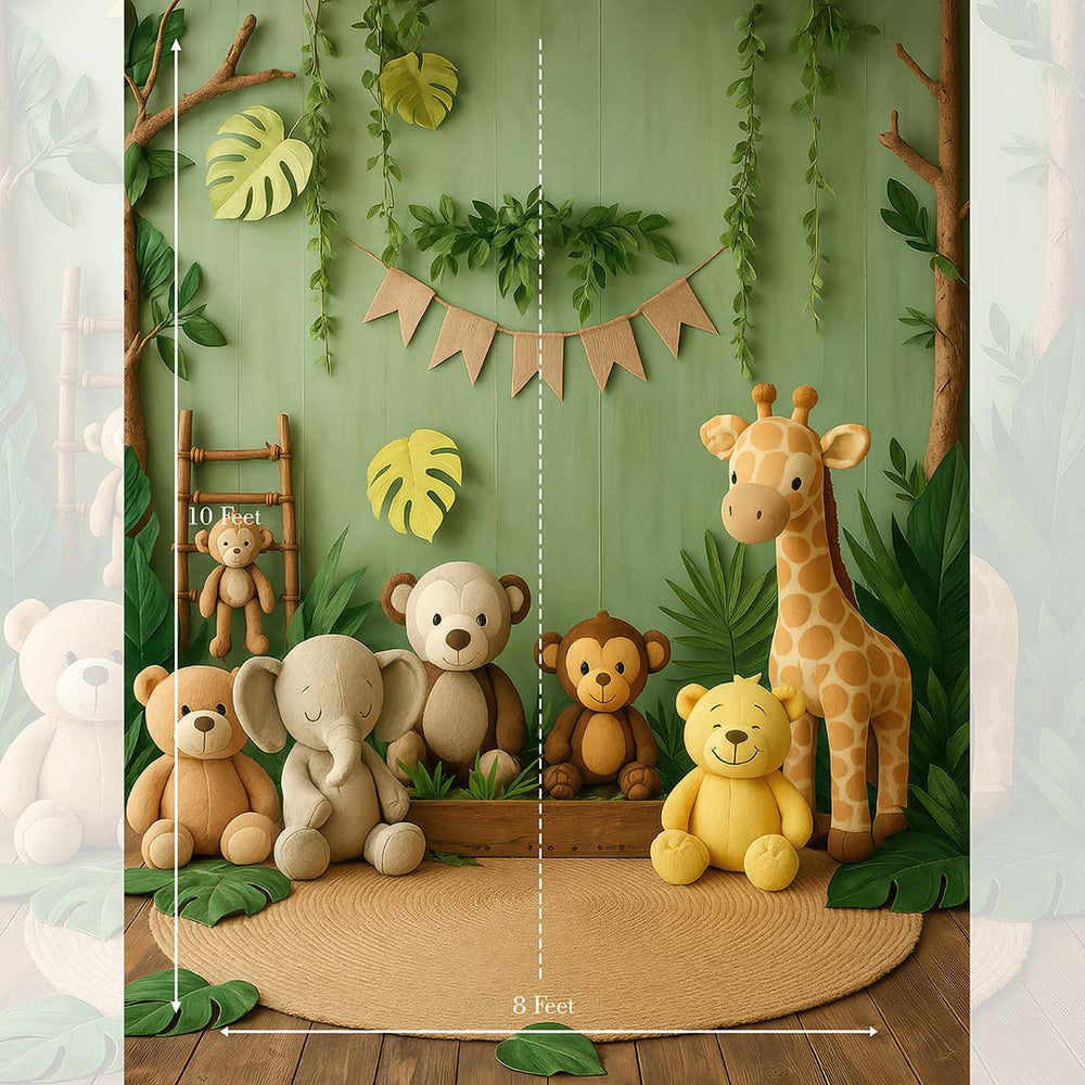 Amazon Forest : Baby Printed Backdrops