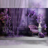 Amethyst Heaven - Printed Backdrop - Fabric - 5 by 7 feet