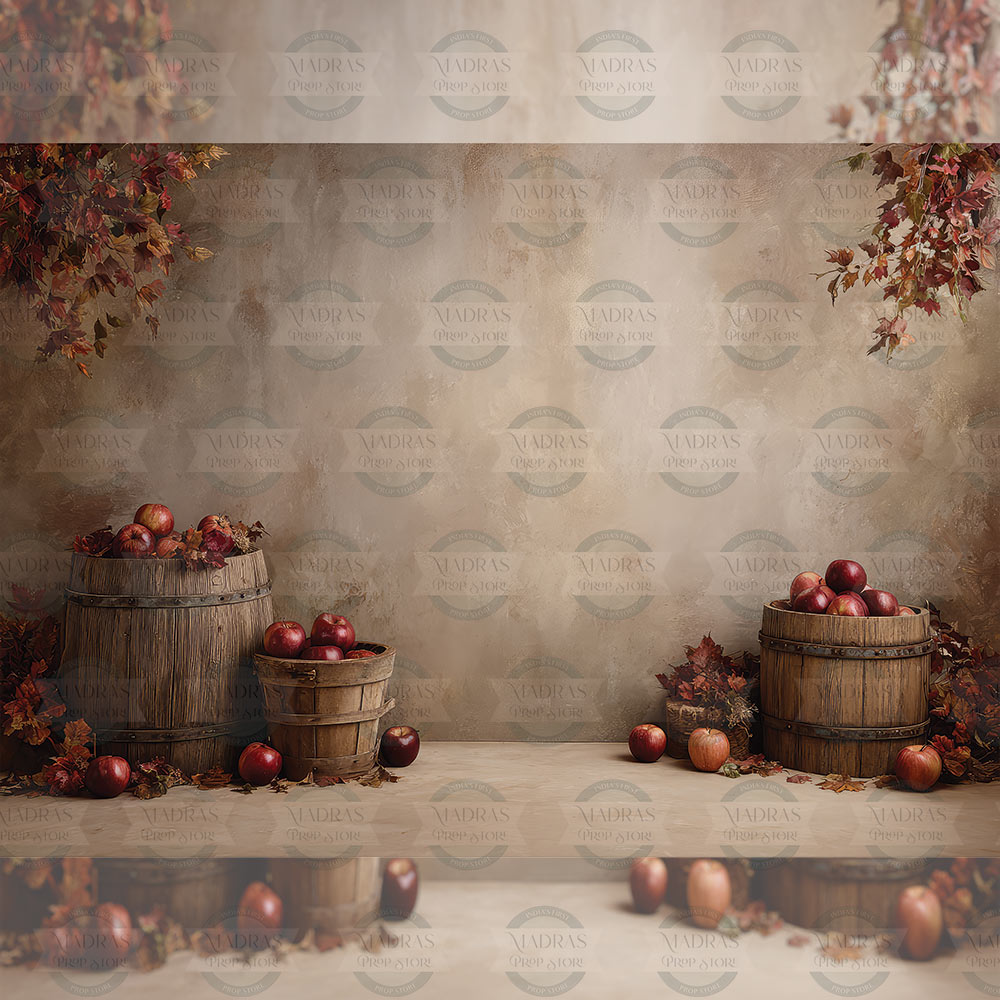Autumn Harvest : Baby Backdrop