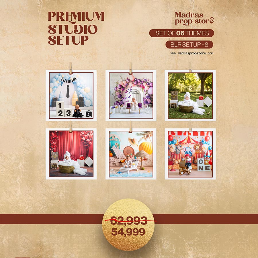 BLR Setup - 8 ( 6 sets ) : Baby Props 