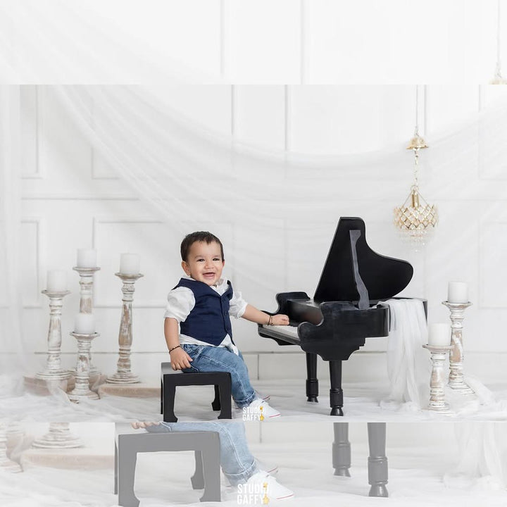 Baby Grand Piano With Chair : Baby Props