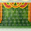 Banana Leaf Backdrop - Printed Backdrop - Fabric - 5 by 7 feet