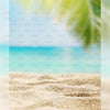 Beach With Sky - Printed Backdrop - Fabric - 5 by 6 feet