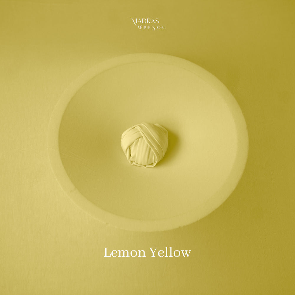 Bean Bag Set ( Lemon Yellow ) : Baby Props