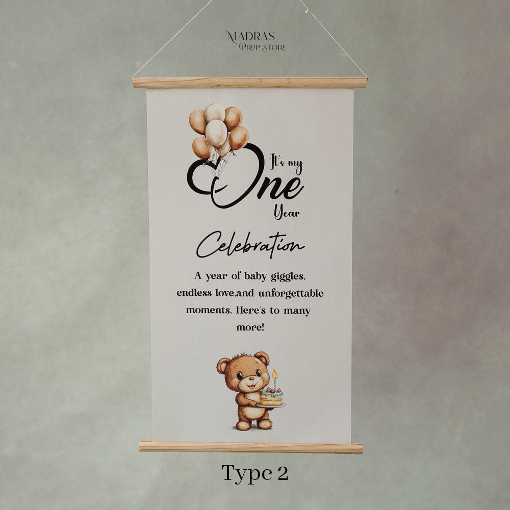 Birthday Banner : Baby Props