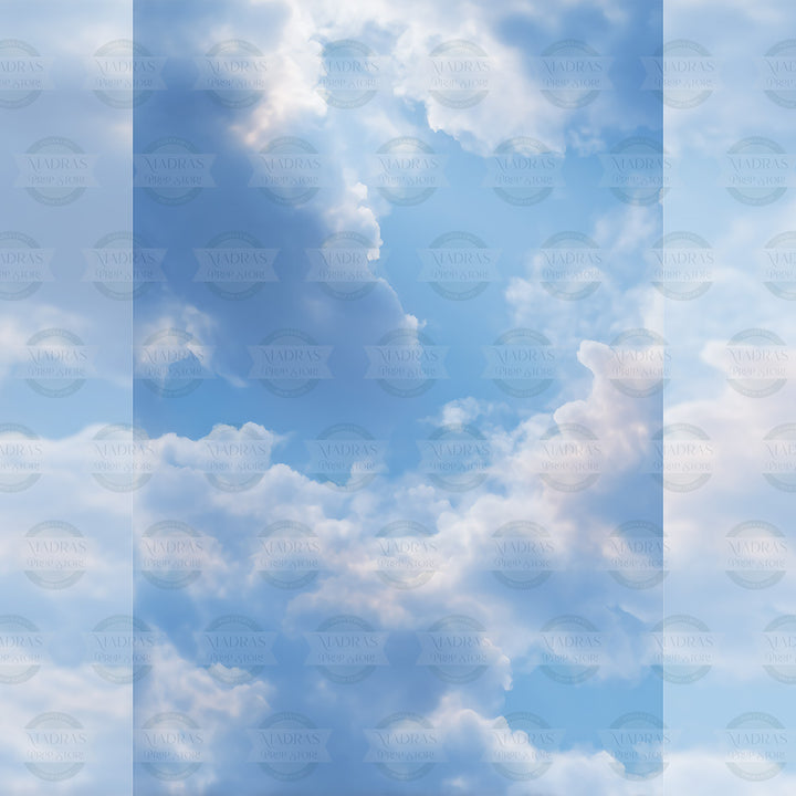 Blue Cloud : Maternity Backdrops