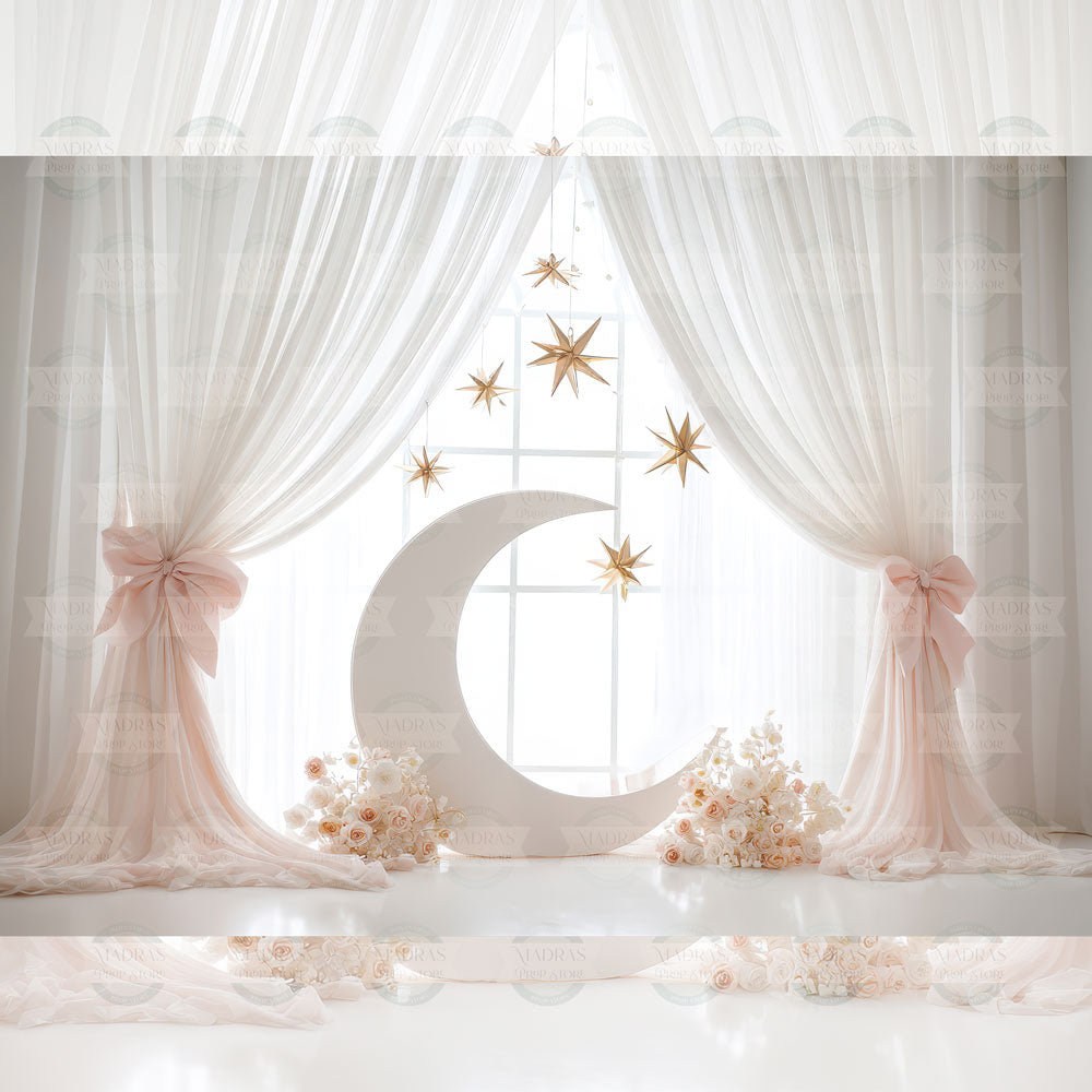 Blush Moon Dreams : Baby Backdrops
