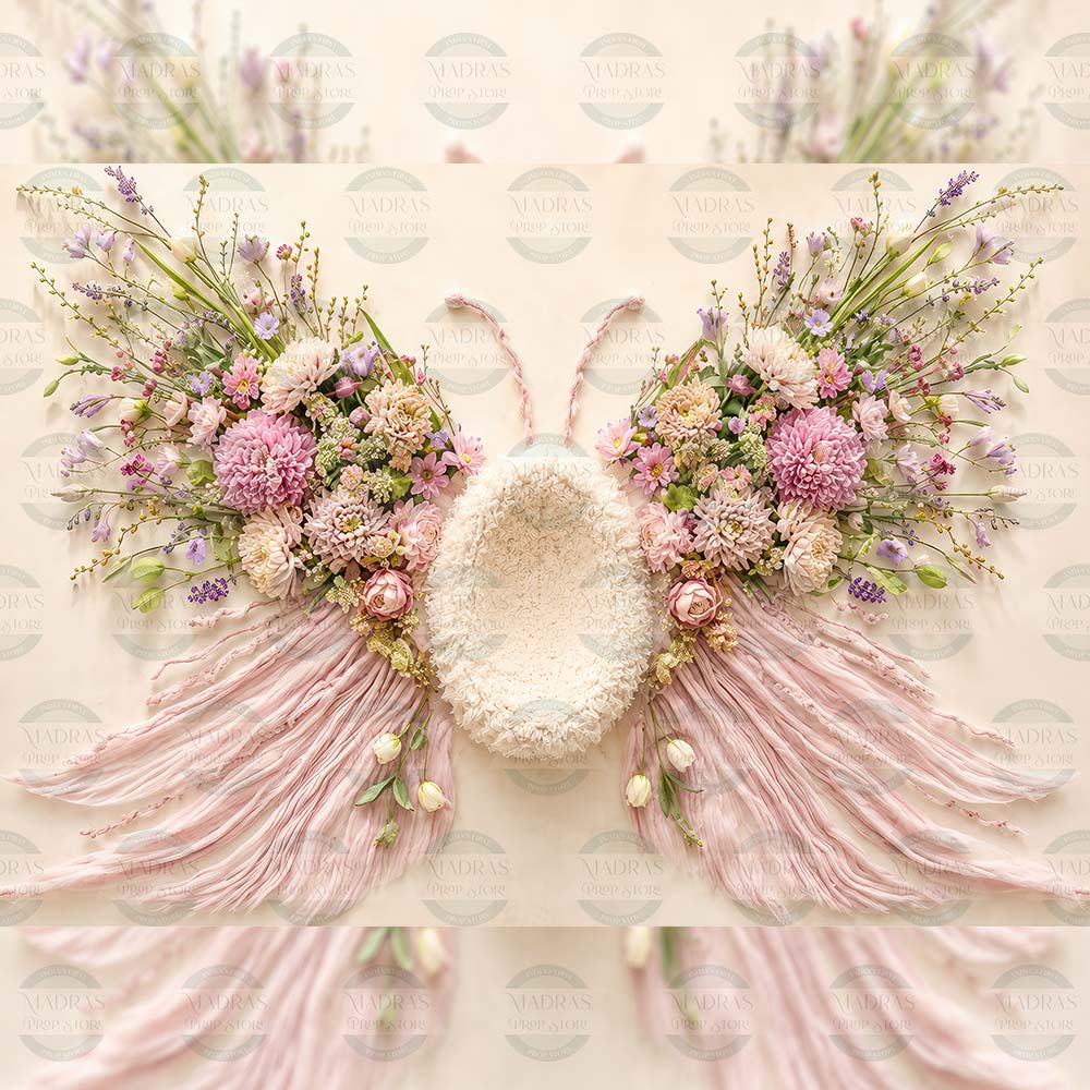 Blush Wings : Baby Backdrops