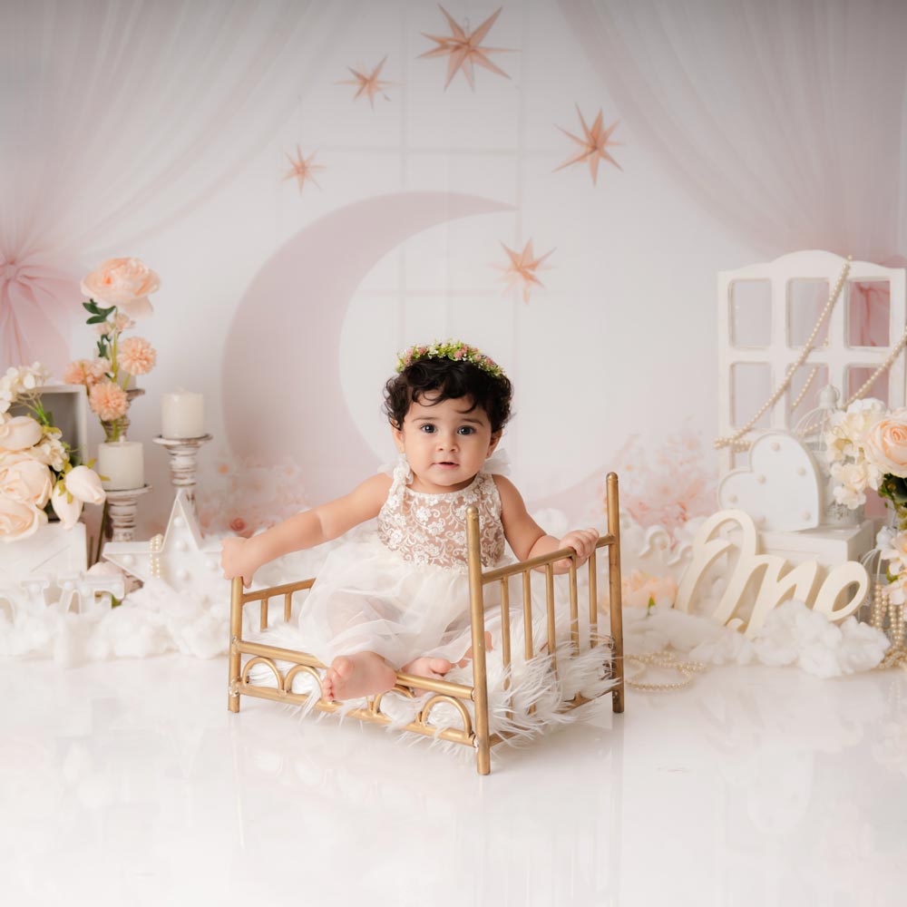 Blush Moon Dreams : Baby Backdrops