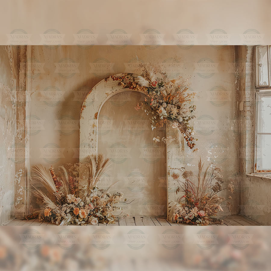 Bohemian Haven - Baby Printed Backdrop