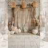 Boho Decor - Printed Backdrop - Fabric - 8 by 12 feet | D854