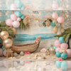 Boho Boat Days - Baby Printed Backdrops